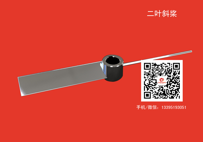 二叶斜桨及其定向结构浅析